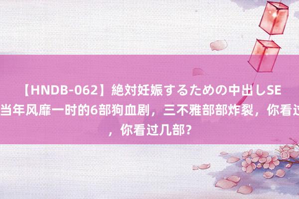 【HNDB-062】絶対妊娠するための中出しSEX！！ 当年风靡一时的6部狗血剧，三不雅部部炸裂，你看过几部？