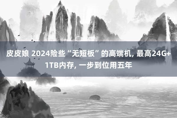 皮皮娘 2024险些“无短板”的高端机， 最高24G+1TB内存， 一步到位用五年