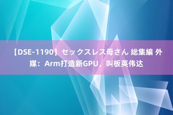 【DSE-1190】セックスレス母さん 総集編 外媒：Arm打造新GPU，叫板英伟达